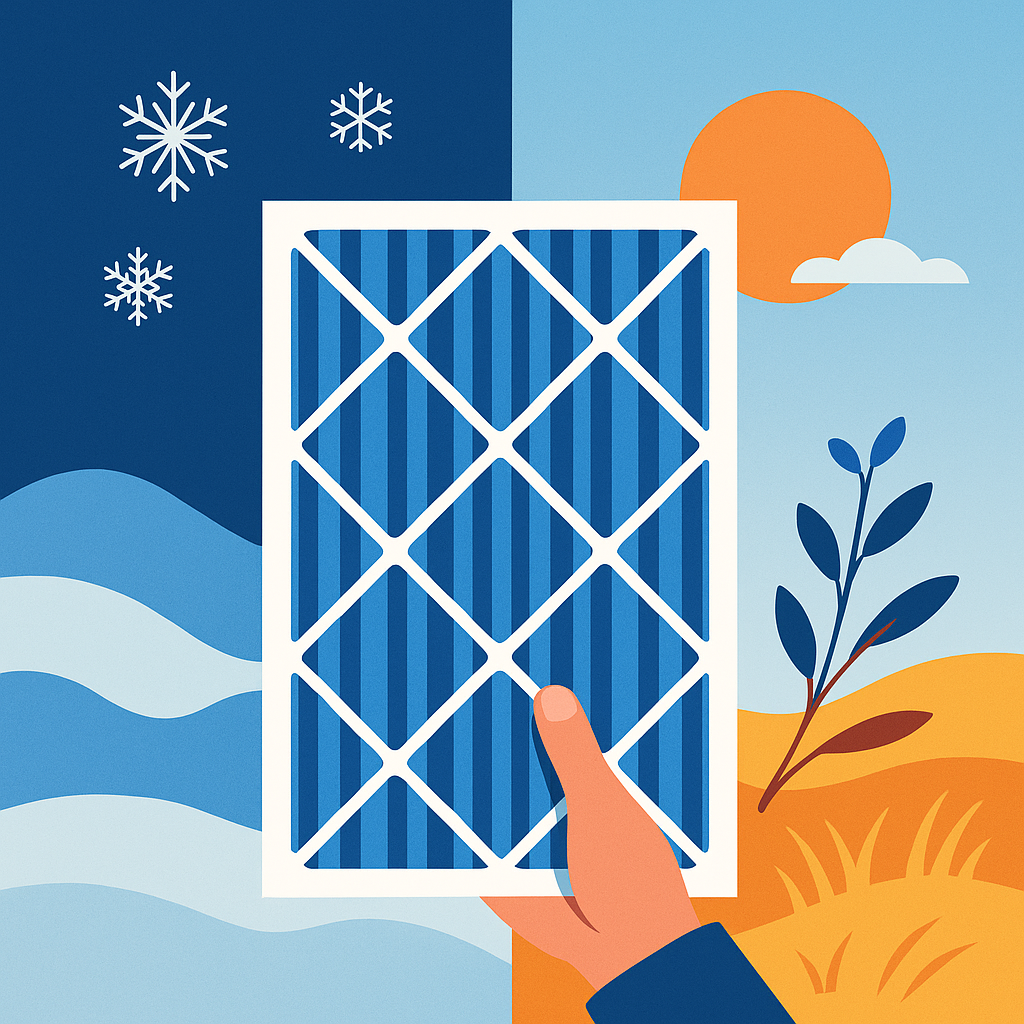 HVAC filter replacement should be done regularly to keep your system running at it's best.