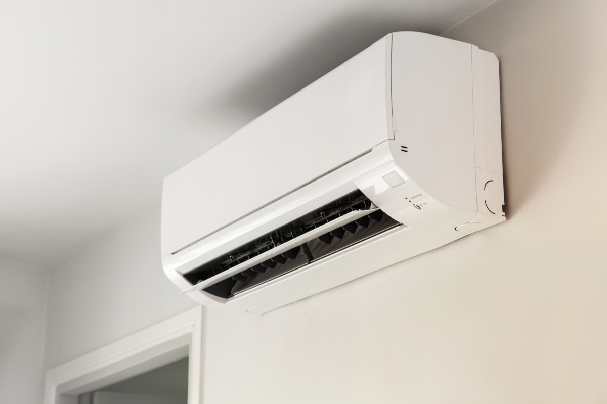 ductless heat pump indoor header unit 5