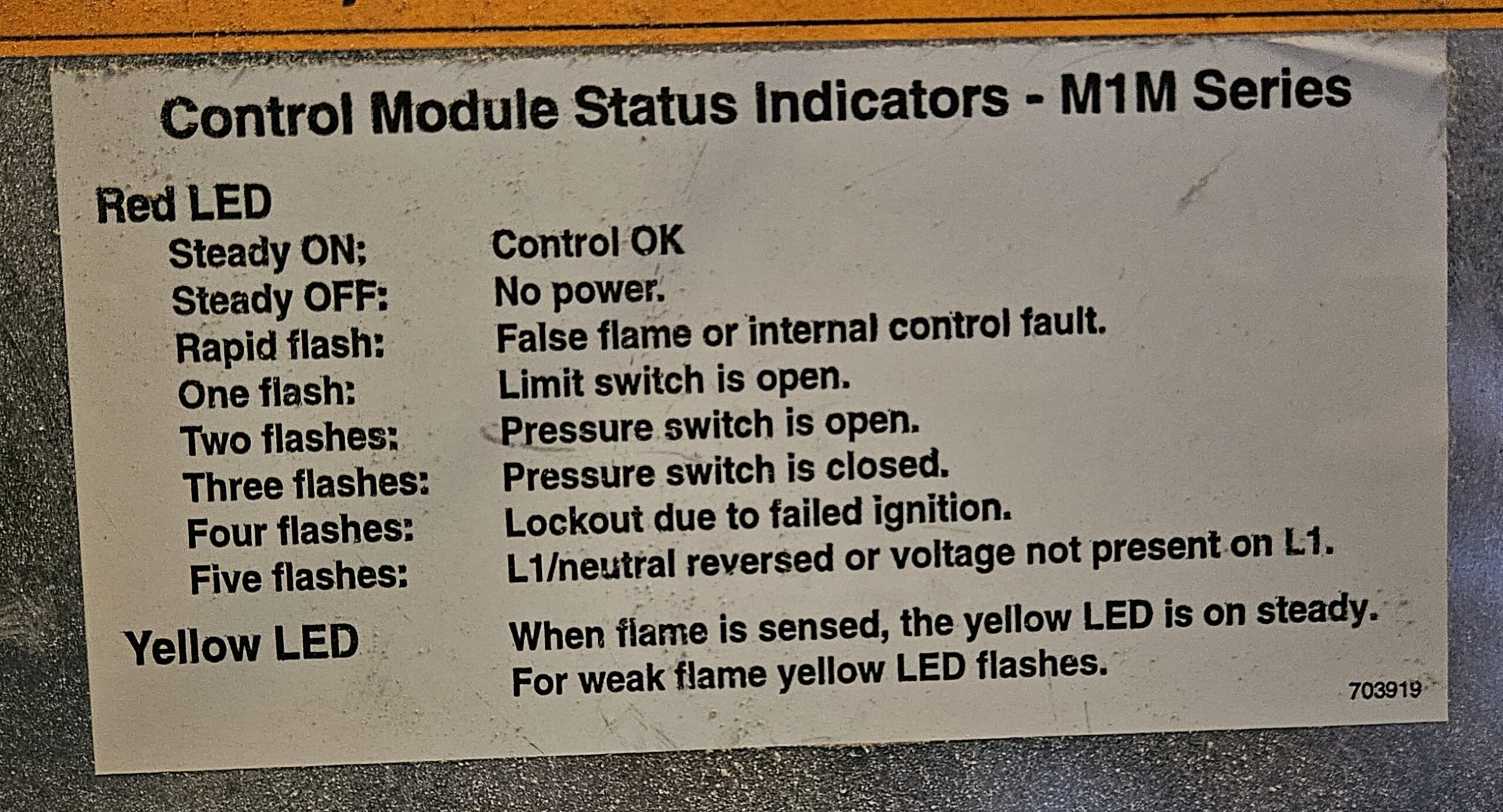 Your furnace should have a sticker, usually somewhere near the furnace code lights, to help you figure out what it's telling you.