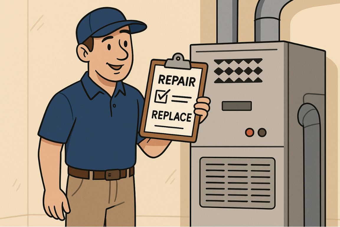 When It’s Time to Replace Instead of Repair Your Furnace: 5 Simple Signs to Watch For