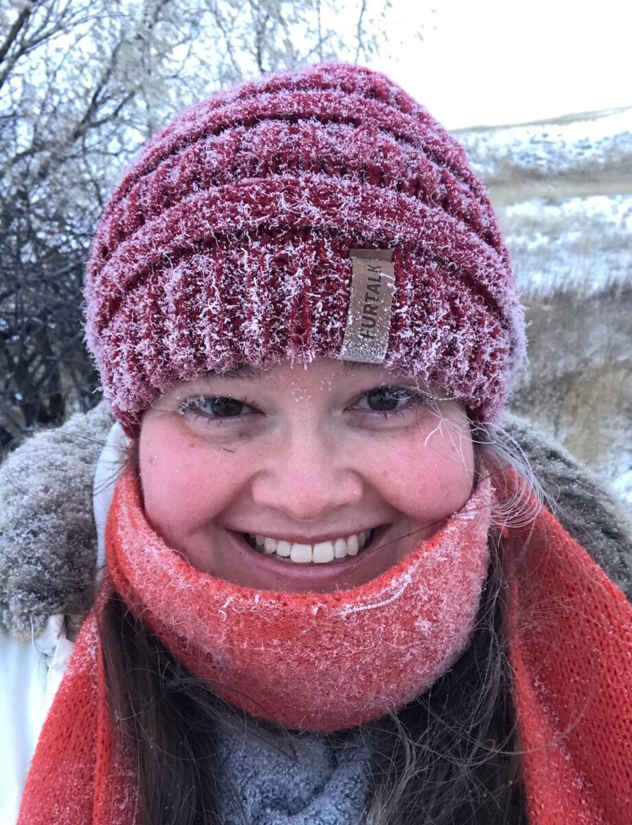 Tiffany is a valued member of our team and loves the cold!